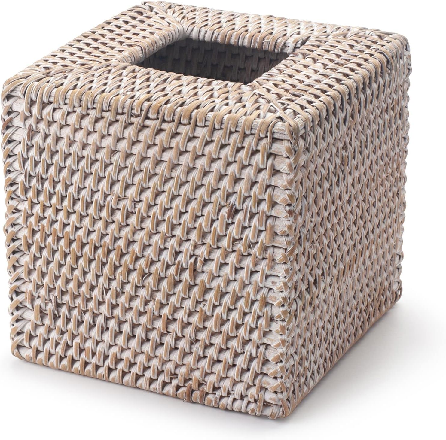 YANGQIHOME Rattan Tissue Box Cover Square 1