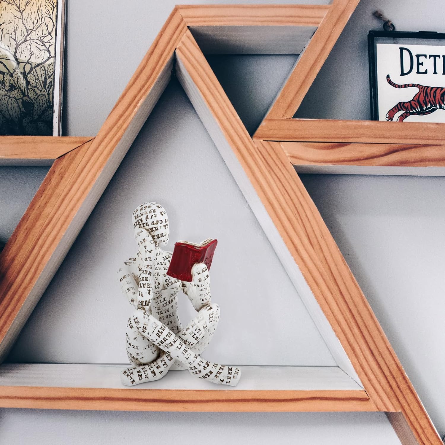 puthiac Modern Bookshelf Decor Sculpture 1
