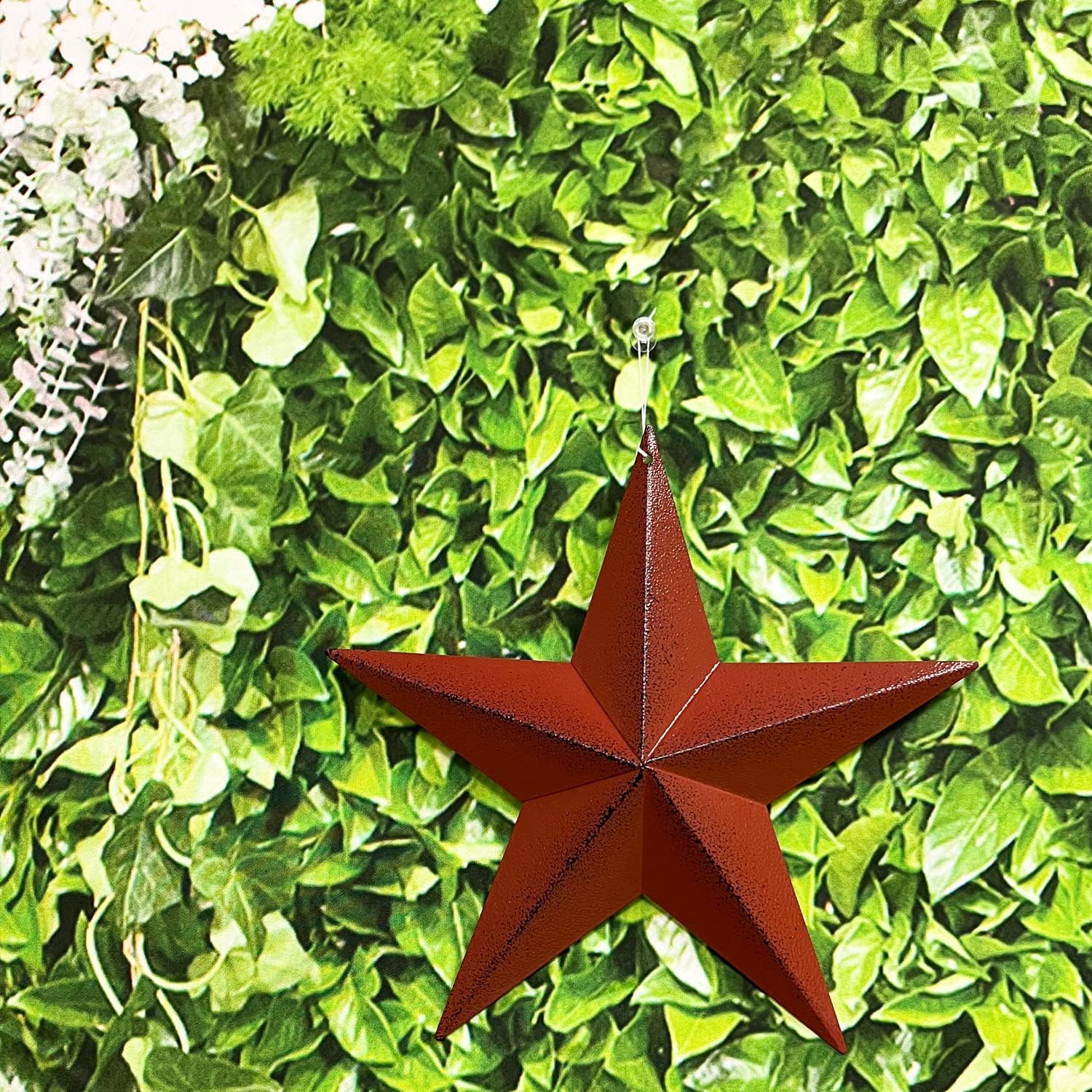 Grace Home Metal Patriotic Barn Star Wall Decor