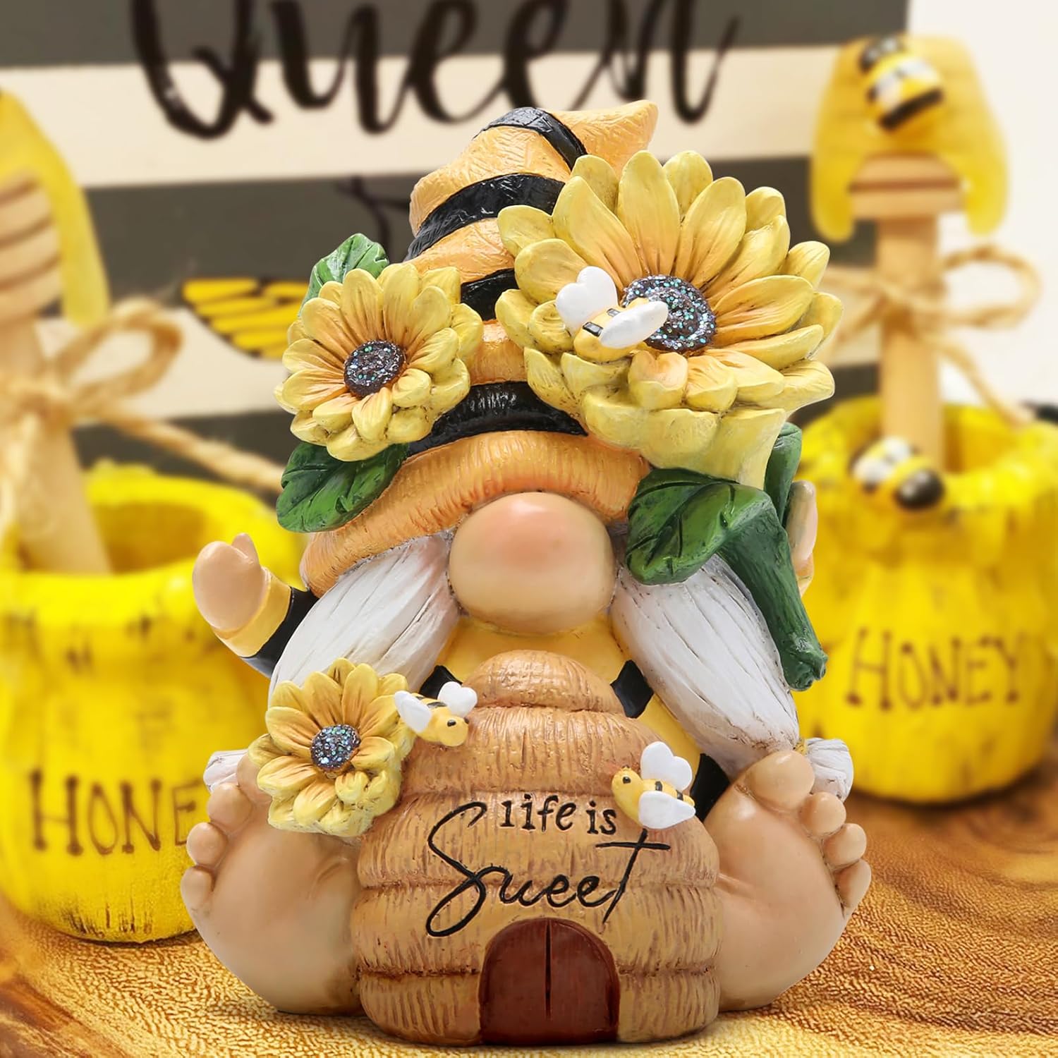 Hodao Gnome Figurine Indoor Home Decor