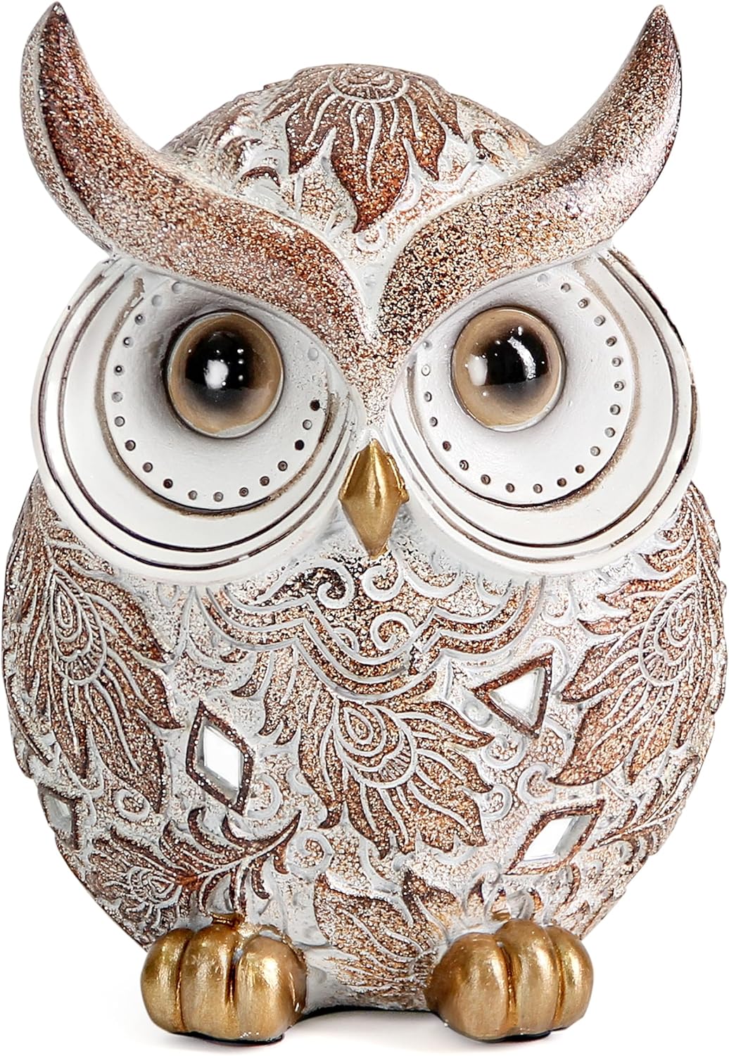 Smadeer Adorable Owl Statue for Home Decor