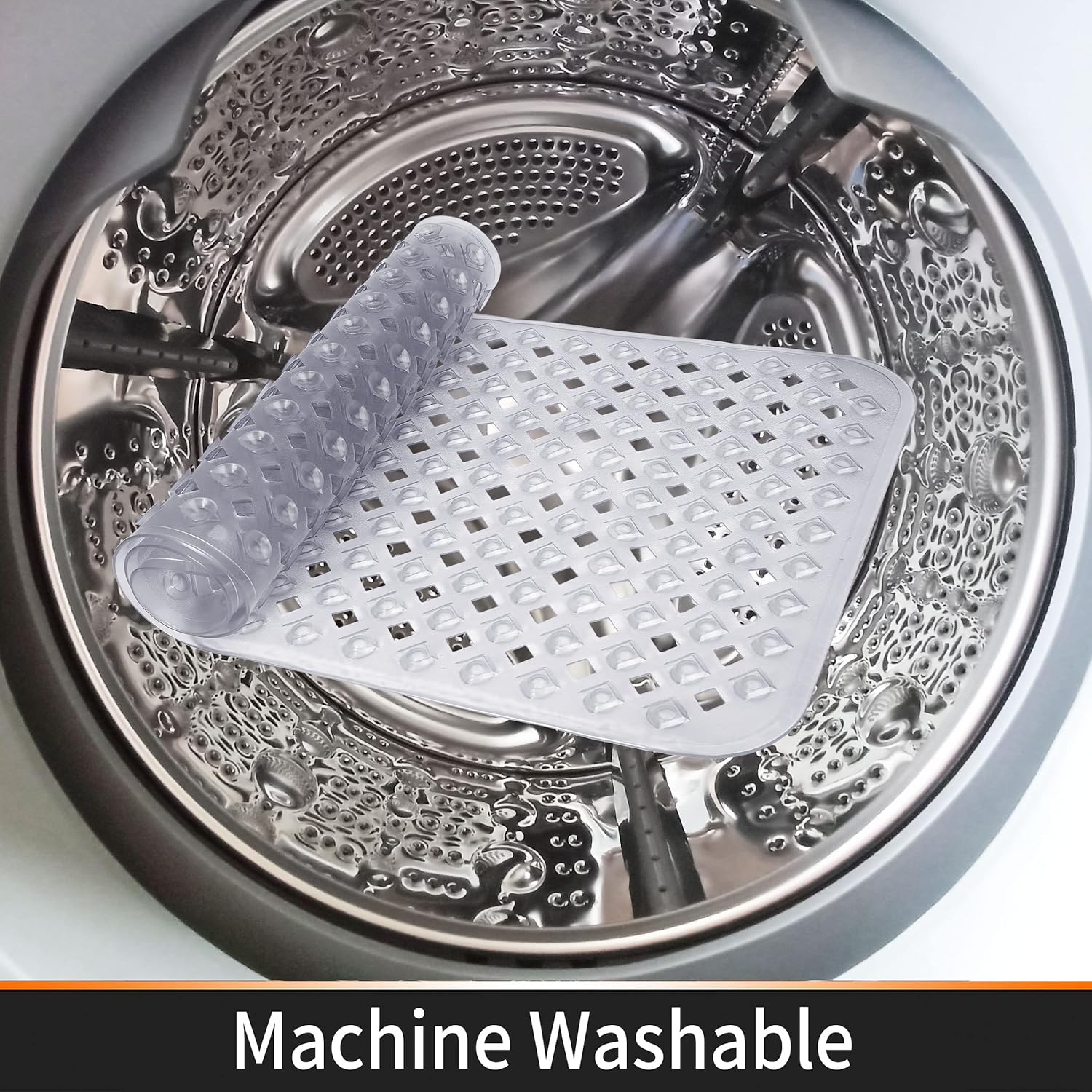 Yimobra Non Slip Bathtub Mat with Strong Suction Cups