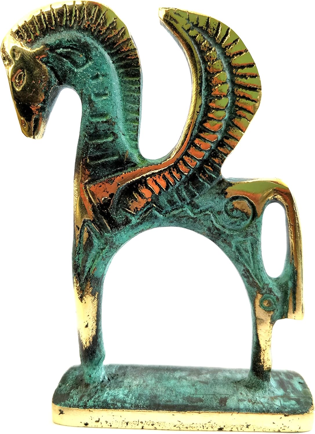 Iconsgr Ancient Greek Bronze Pegasus Statue Replica
