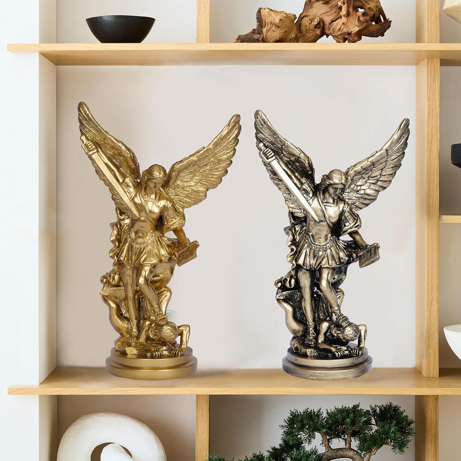 122in St Michael Archangel Statue Bronze Sculpture
