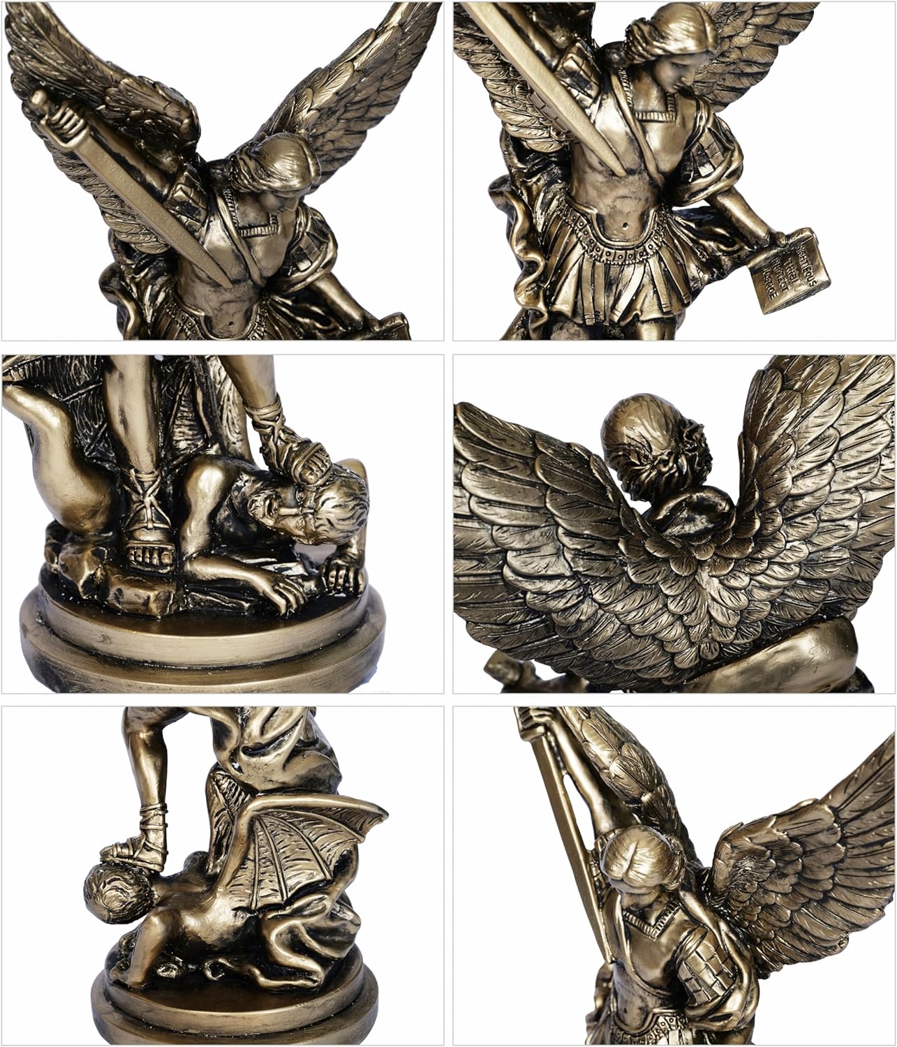 122in St Michael Archangel Statue Bronze Sculpture